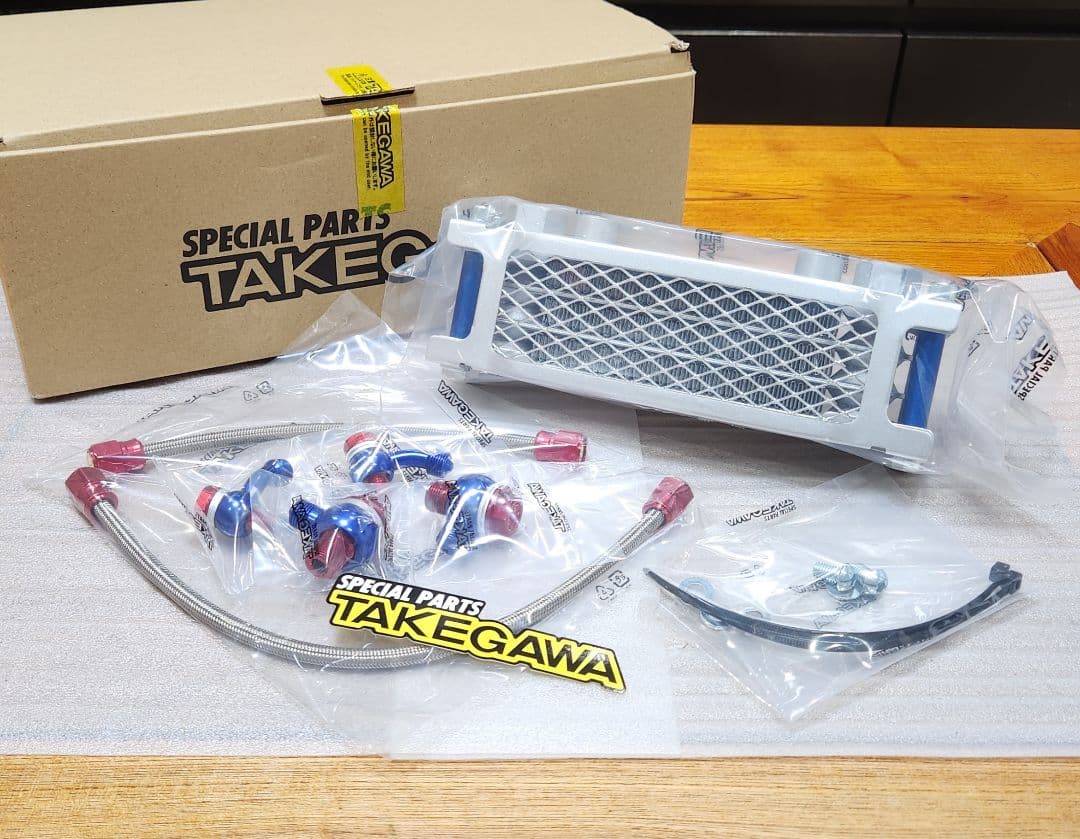 武川│オイルクーラー│Z125 PRO｜汎用としても