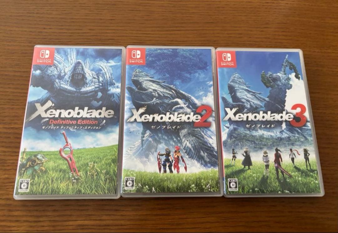 ゼノブレイド　3本セット