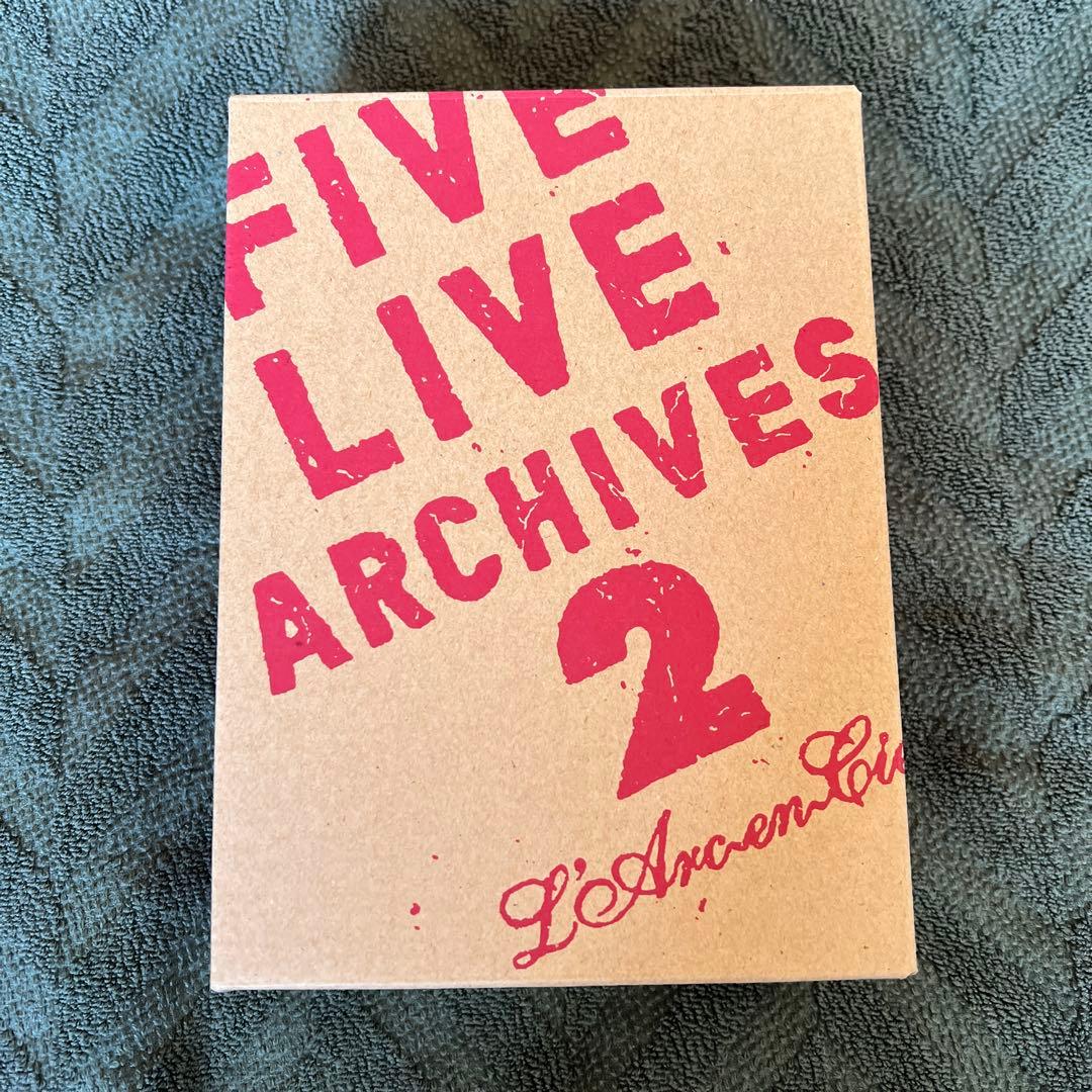 L'Arc～en～Ciel/FIVE LIVE ARCHIVES 2〈完全生産…