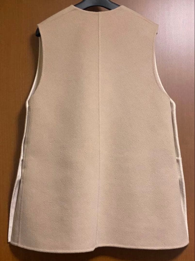 ドゥロワーDrawer ウールリバーコンビベスト　36