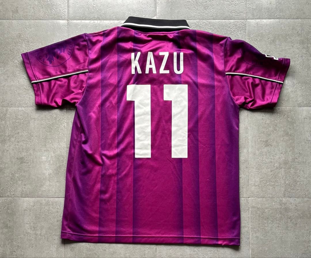 99-00 三浦和良　京都パープルサンガ　アンブロ　ユニフォーム　正規品