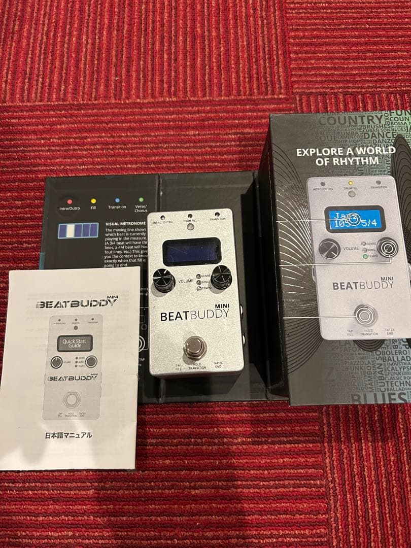 BEATBUDDY MINI リズムエフェクター