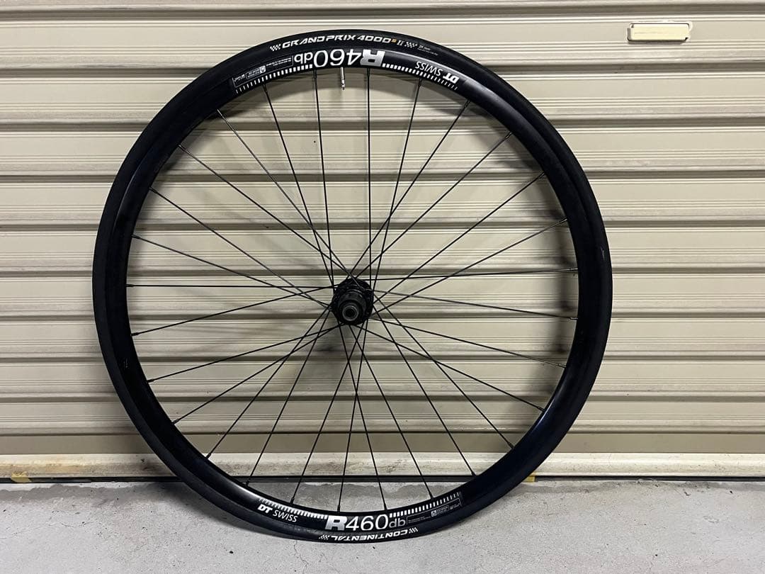 DT SWISS R460 DB ディスク タイヤ付前後セット700c