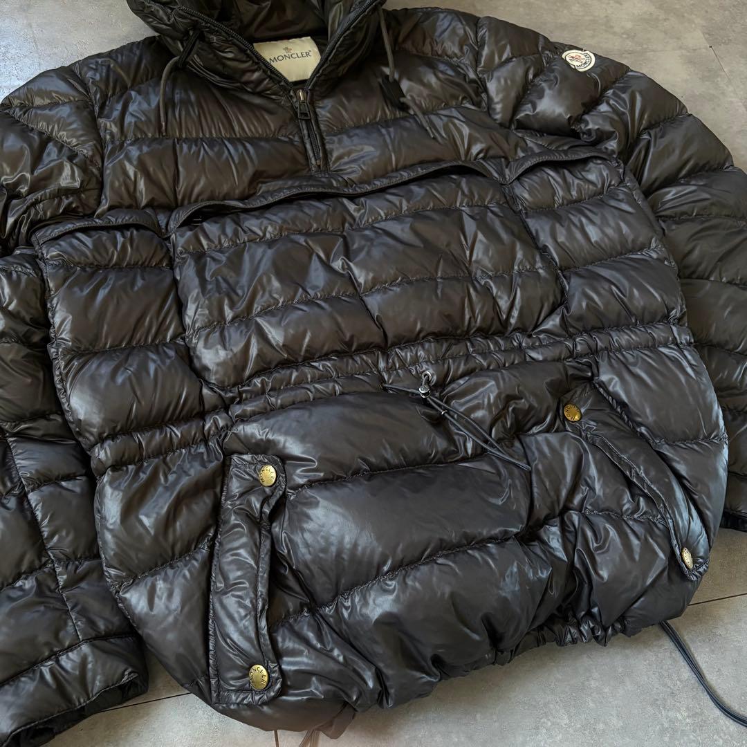 【廃盤品‼️】希少！Moncler モンクレール　アノラック　ダウン　黒　 L 3