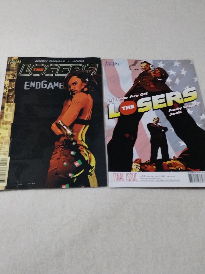 DC-Vertigo LOSERS #1-32 アメコミ