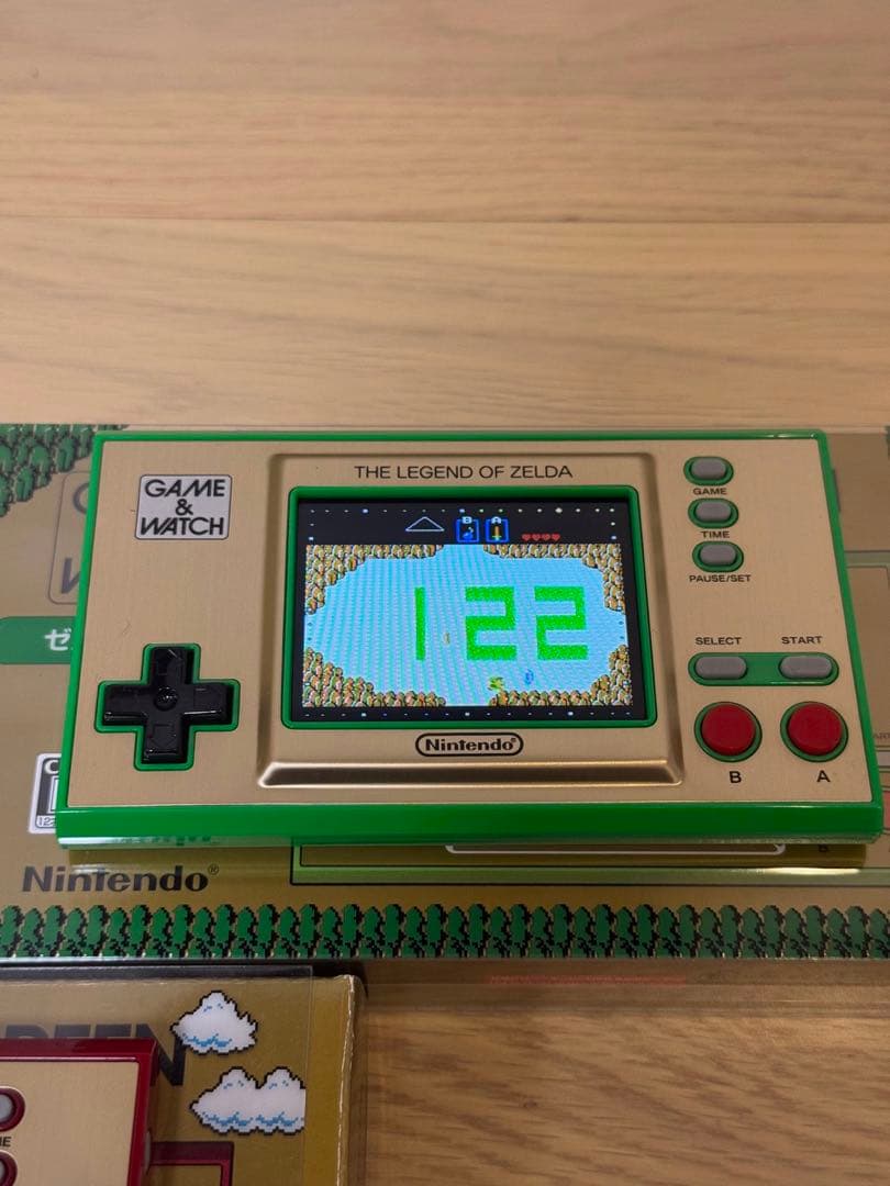 ゲーム&ウォッチ スーパーマリオブラザーズ ＆ ゼルダの伝説