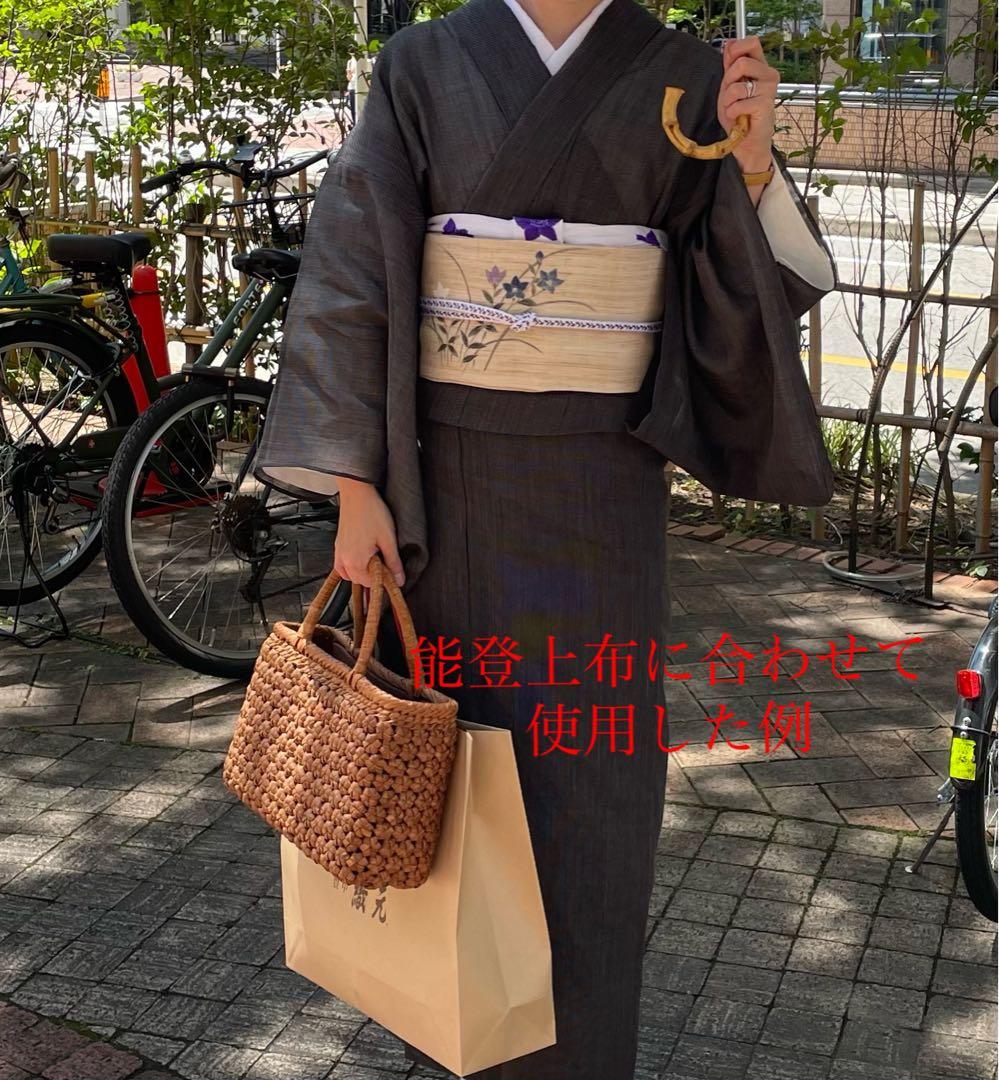 【夏物】小千谷本麻上布 長襦袢 特選100番手◇本麻 長襦袢