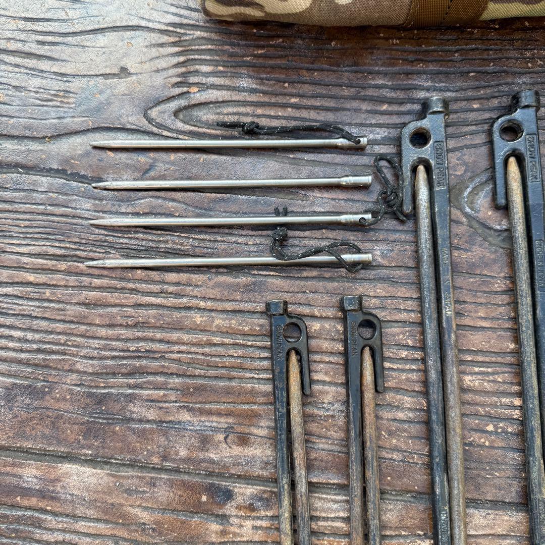 お買い得 ソリッドステーク セット +α 24本セット バリスティクスケース付