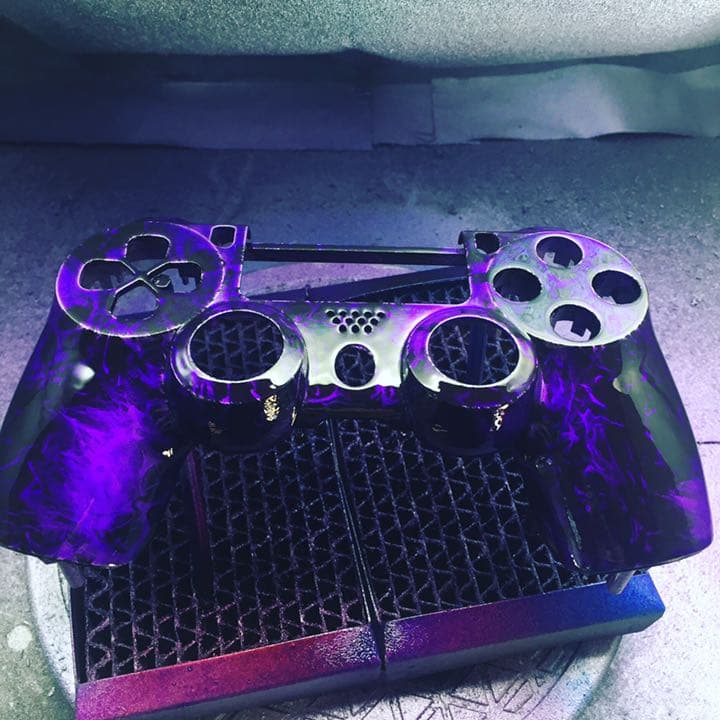 PS4コントローラー フロントシェル 自家塗装品  見本