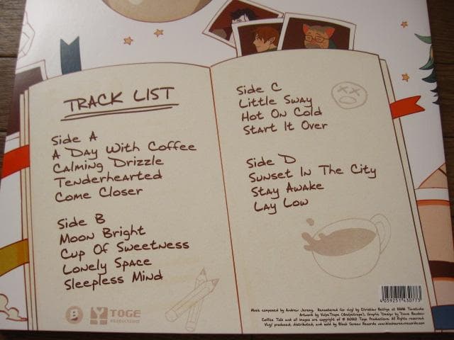 「Coffee Talk」 Official Soundtrack　Vinyl