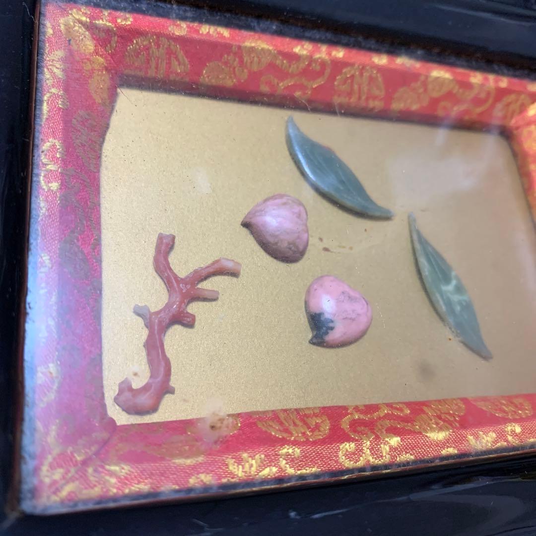 中国　ミニ屏風　ついたて　衝立