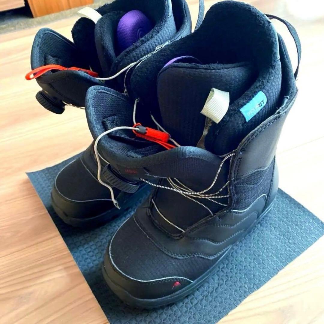 【セール！】Burton ミント BOA スノーボードブーツ 23cm ブラック