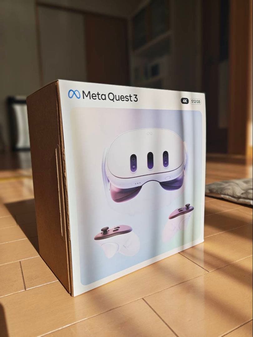 【美品/新品同様】 Quest 3 (512GB) VRヘッドセット