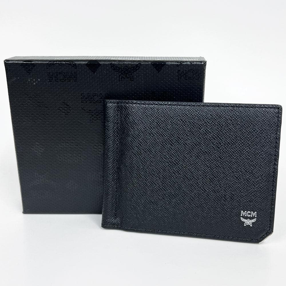 新品・未使用　MCM エムシーエム　二つ折り財布　カードケース　マネークリップ