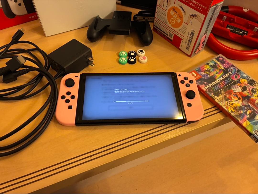 【おまけ付き】Nintendo SWITCH 有機EL&マリオカート8デラックス