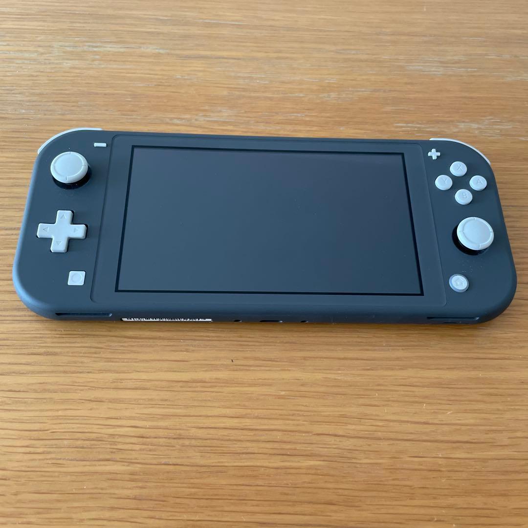 Switch Lite グレー 本体 + SDカード（119GB)+充電スタンド