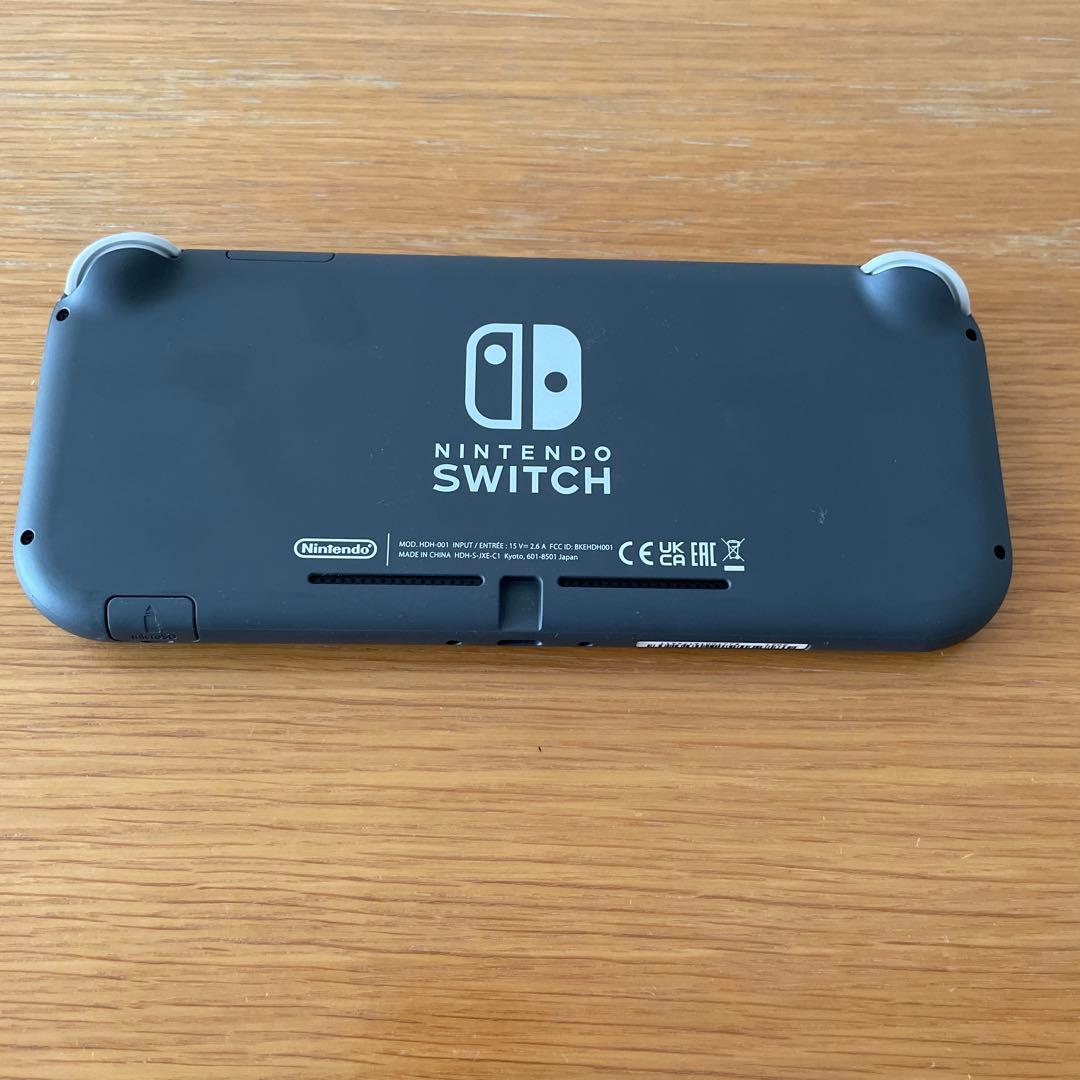 Switch Lite グレー 本体 + SDカード（119GB)+充電スタンド