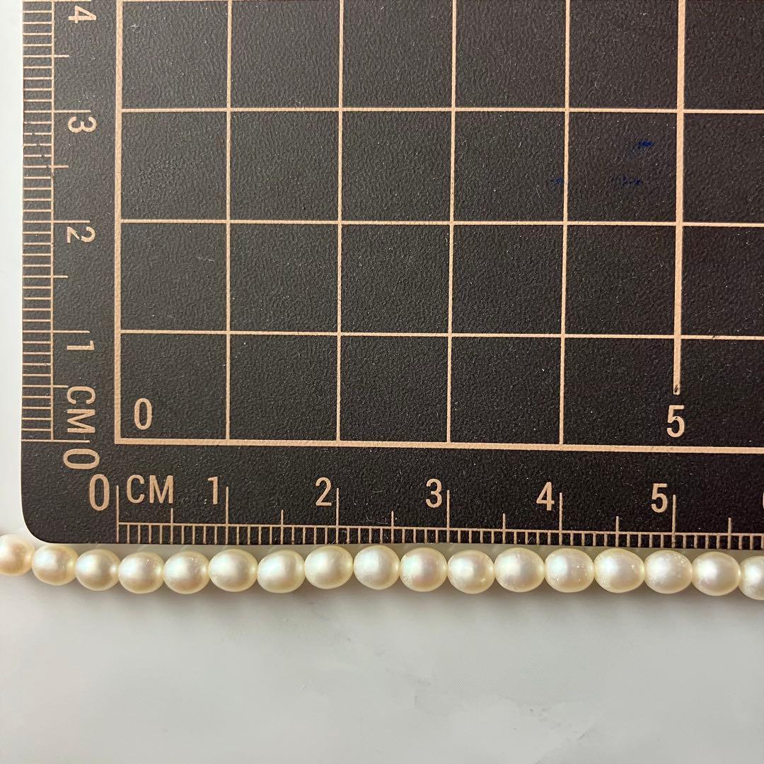 ミキモト ベビーパール 真珠 ネックレス K18 箱付き