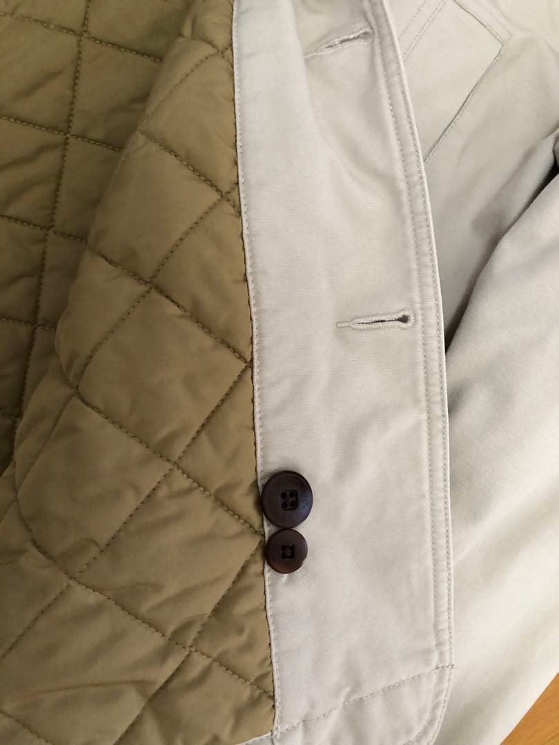 L.L.Bean｜カバーオール｜Lサイズ｜ベージュ/アイボリー｜ヴィンテージ古着