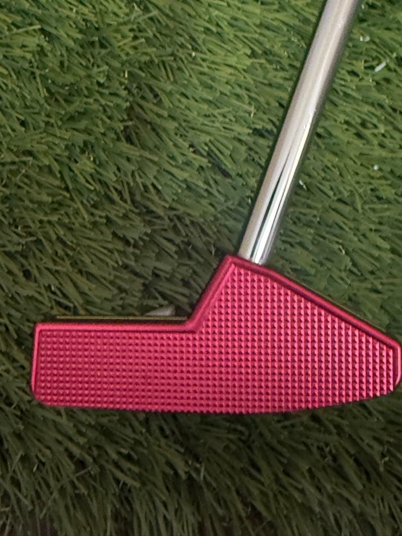 キャスコ　Red 9 パター デルタフェース ホワイト/レッド