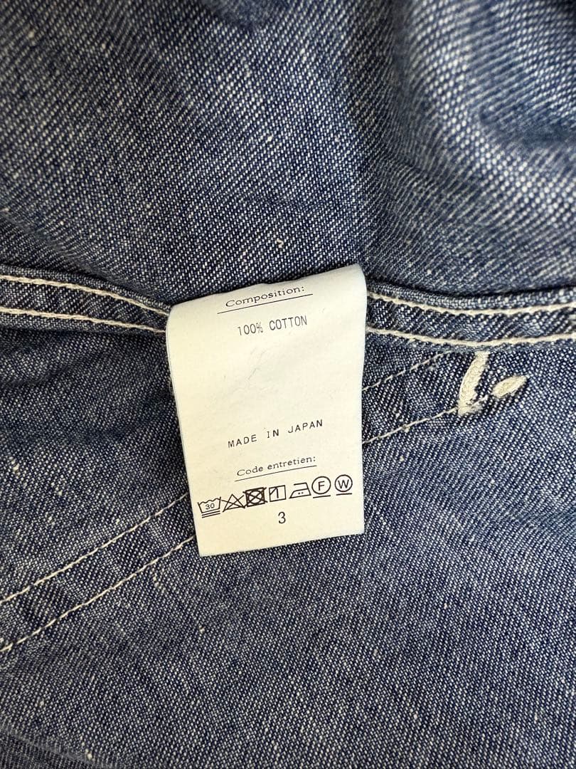 A.PRESSE \"DENIM COVERALL JACKET サイズ：3