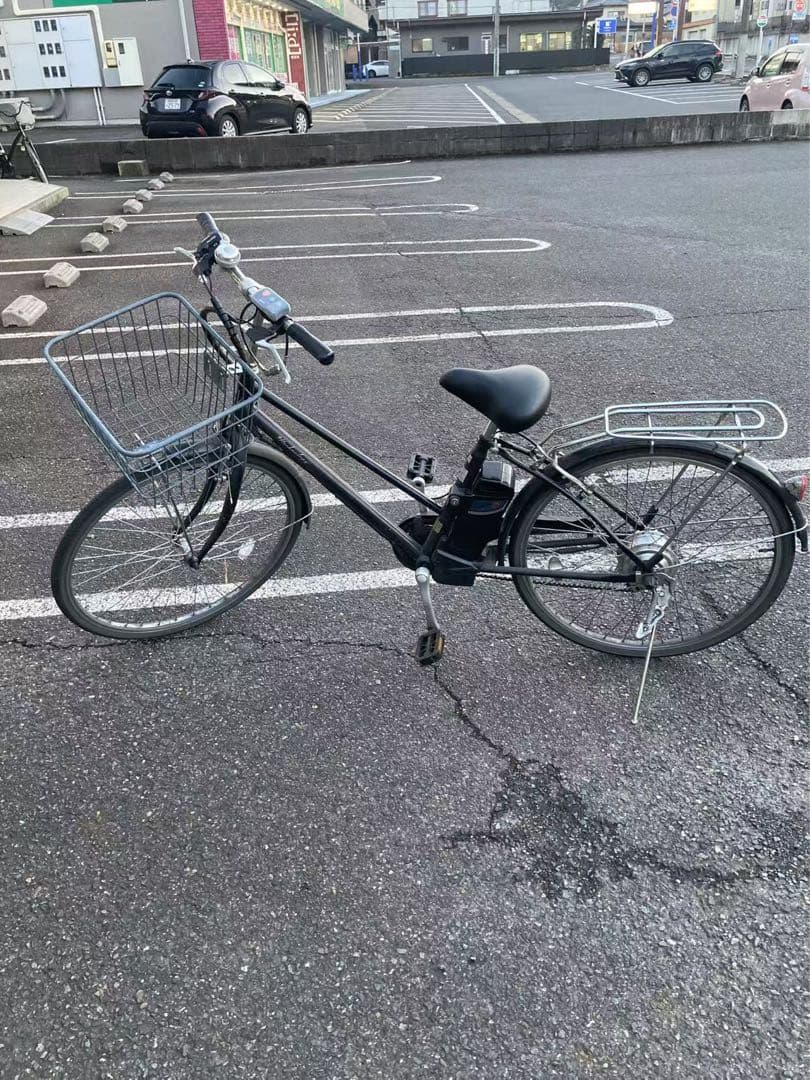 手元コントローラーでアシストモードの切替 電動アシスト自転車　DACT266