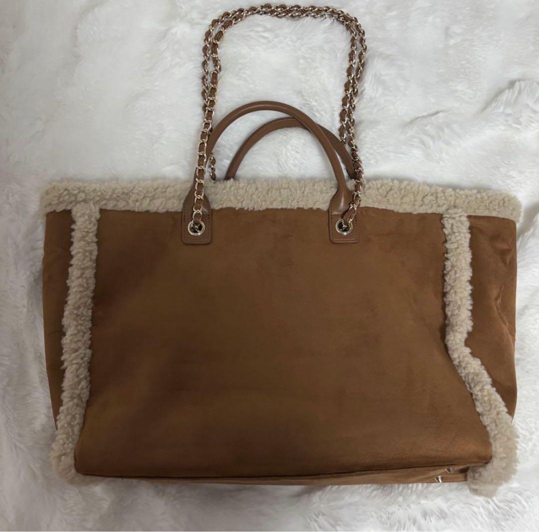 Darich ダーリッチ ノベルティ サガラロゴフェイクムートンバッグ