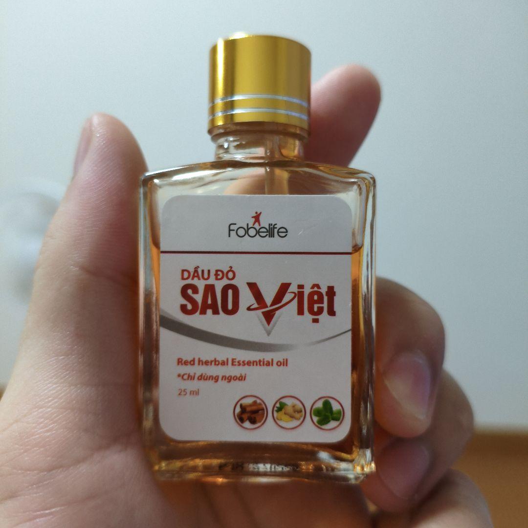 Dầu Đỏ Sao Việt エッセンシャルオイル 25ml