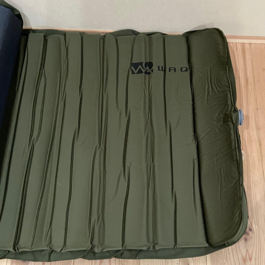 WAQ リラクシングキャンプマット 厚手 10cm シングル　専用シーツ付き