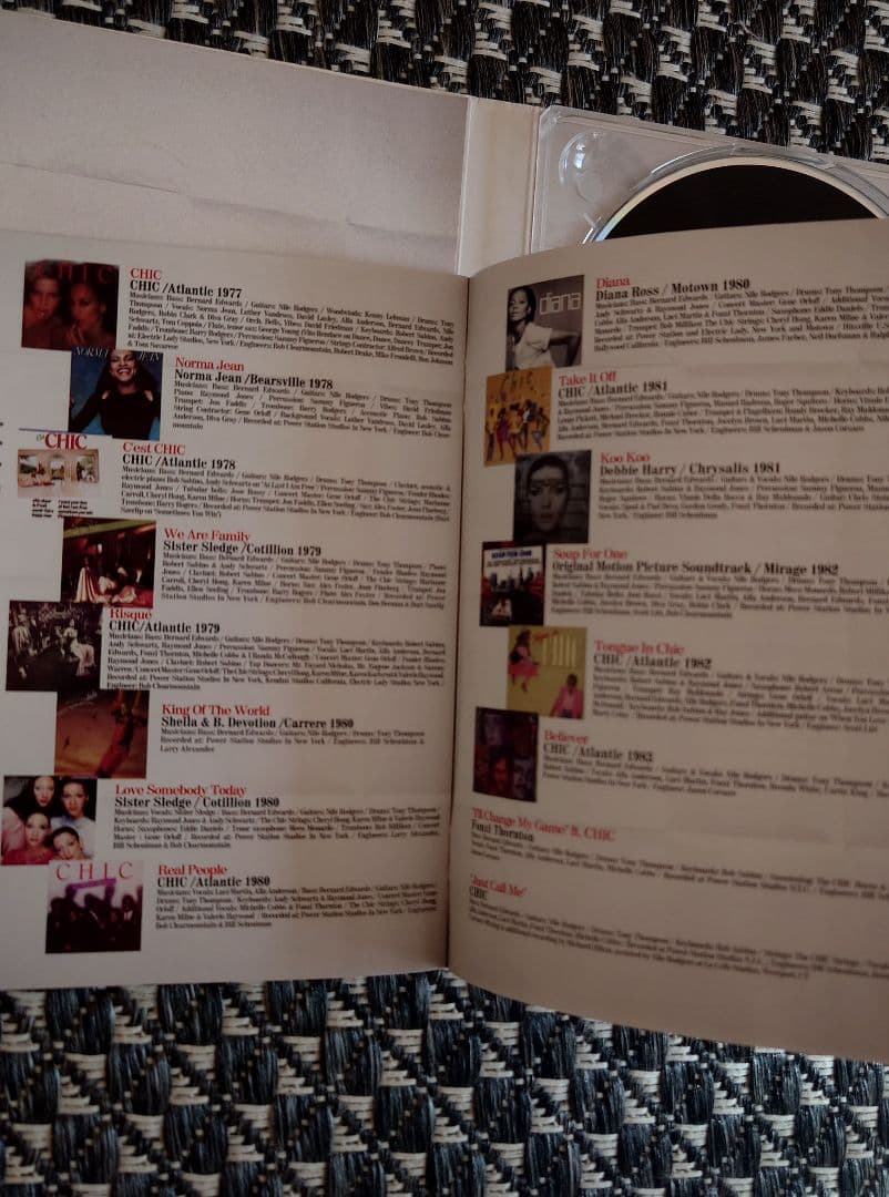 CHIC シック・オーガニゼイション・ボックス・セット 4枚組