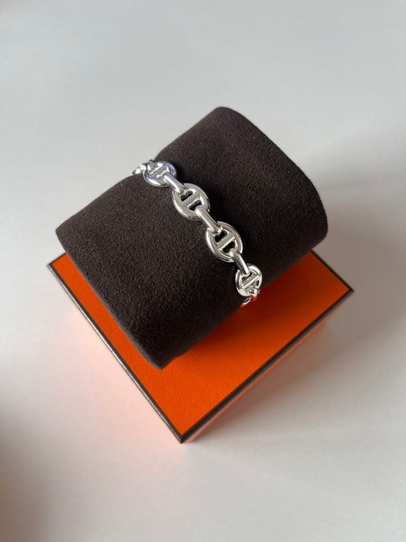 HERMES エルメス シェーヌダンクル アンシェネ ブレスレット SHサイズ