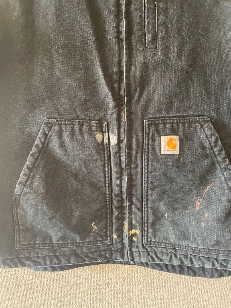 ★値下げ可能★ Carhartt カーハート ダックベスト ブラック 2XL