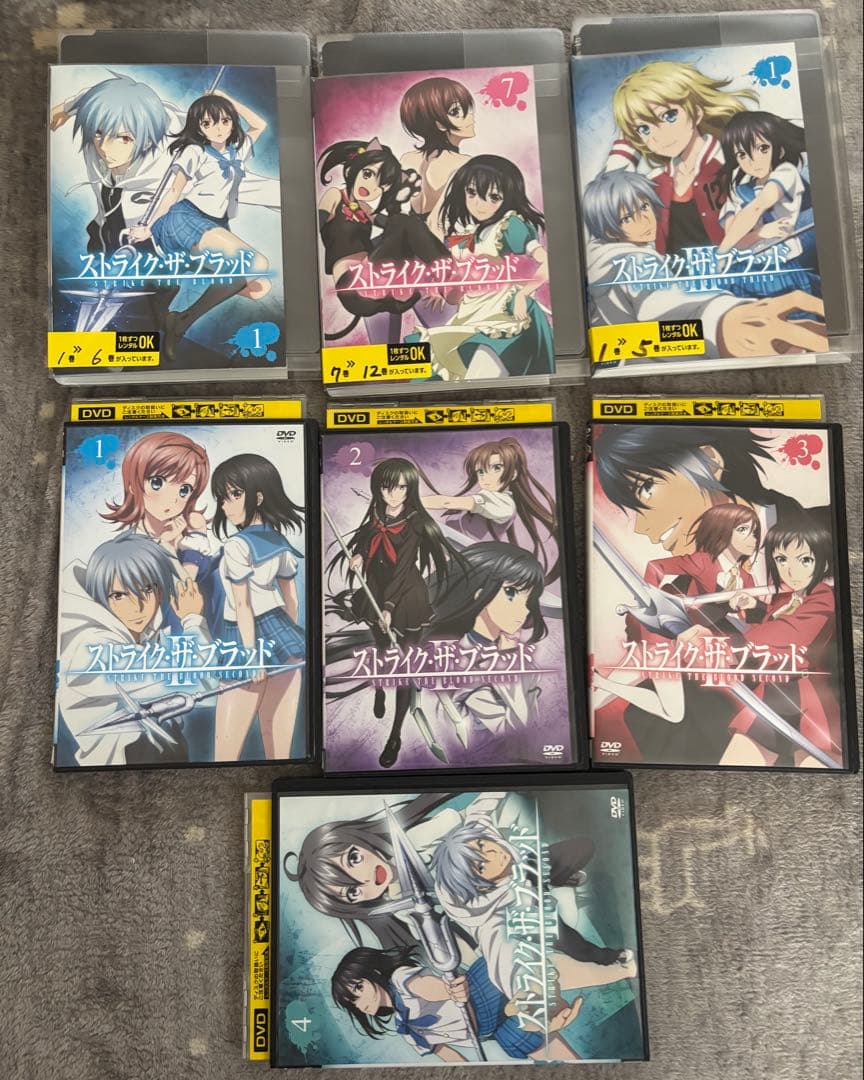 ストライク・ザ・ブラッド 1+2+3 DVD 全巻セット
