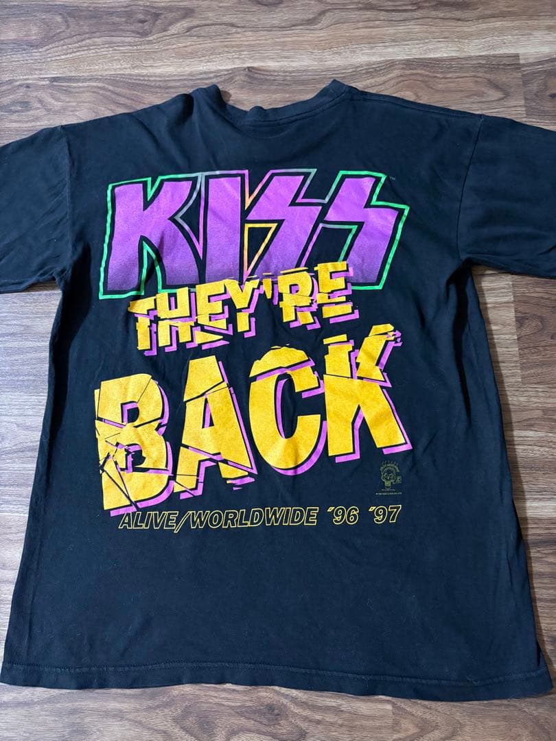 KISS ビンテージTシャツ L
