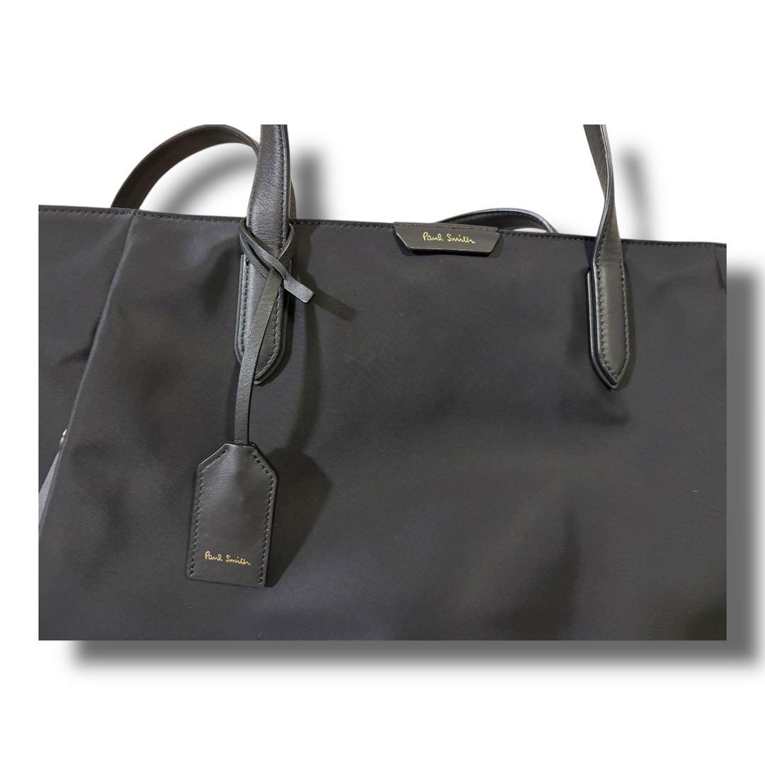 【美品】ポールスミス ショルダートートバッグ 男女兼用