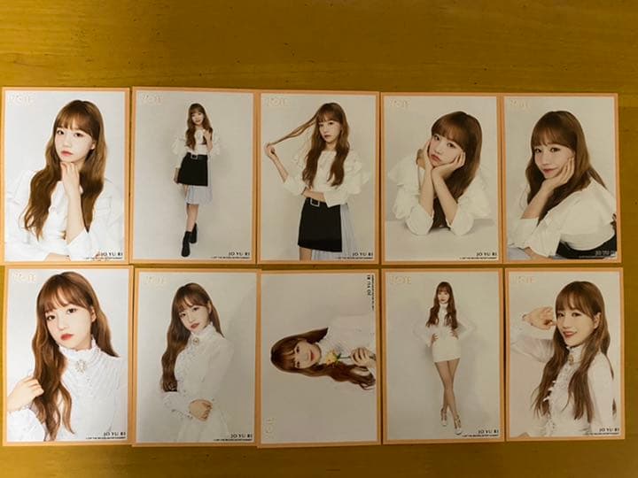 IZ*ONE チョユリ jo yuri 生写真 カード コンプ セット