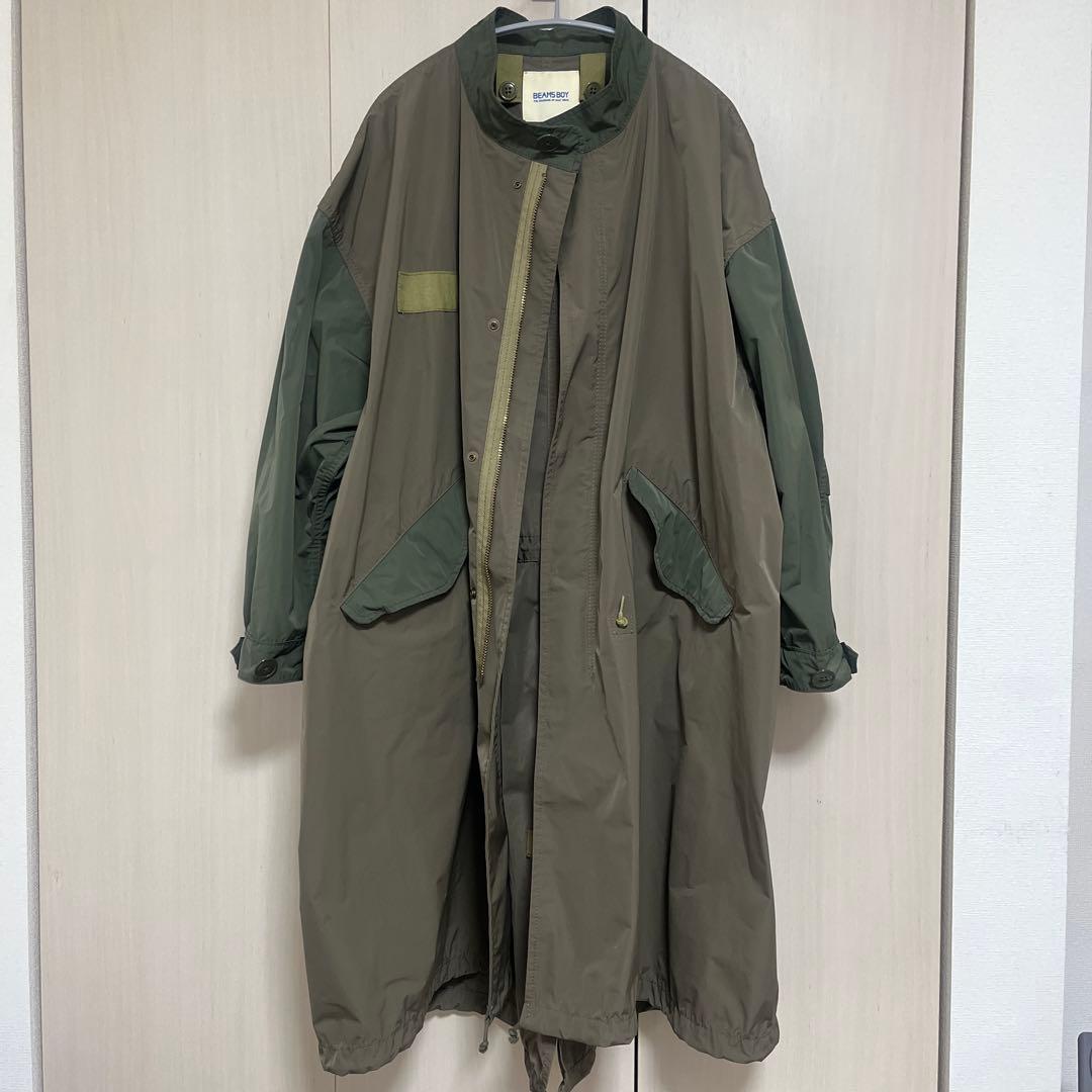 BEAMSBOY ソロテックス M-65 パーカ マルチ カーキ