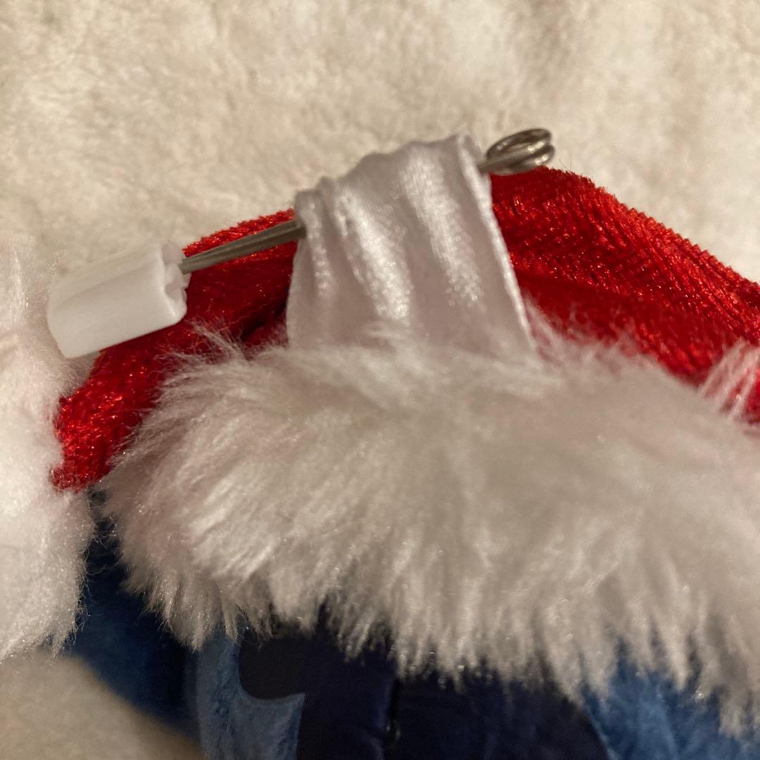 レア　スティッチ スクランプ ぬいぐるみバッジ クリスマス