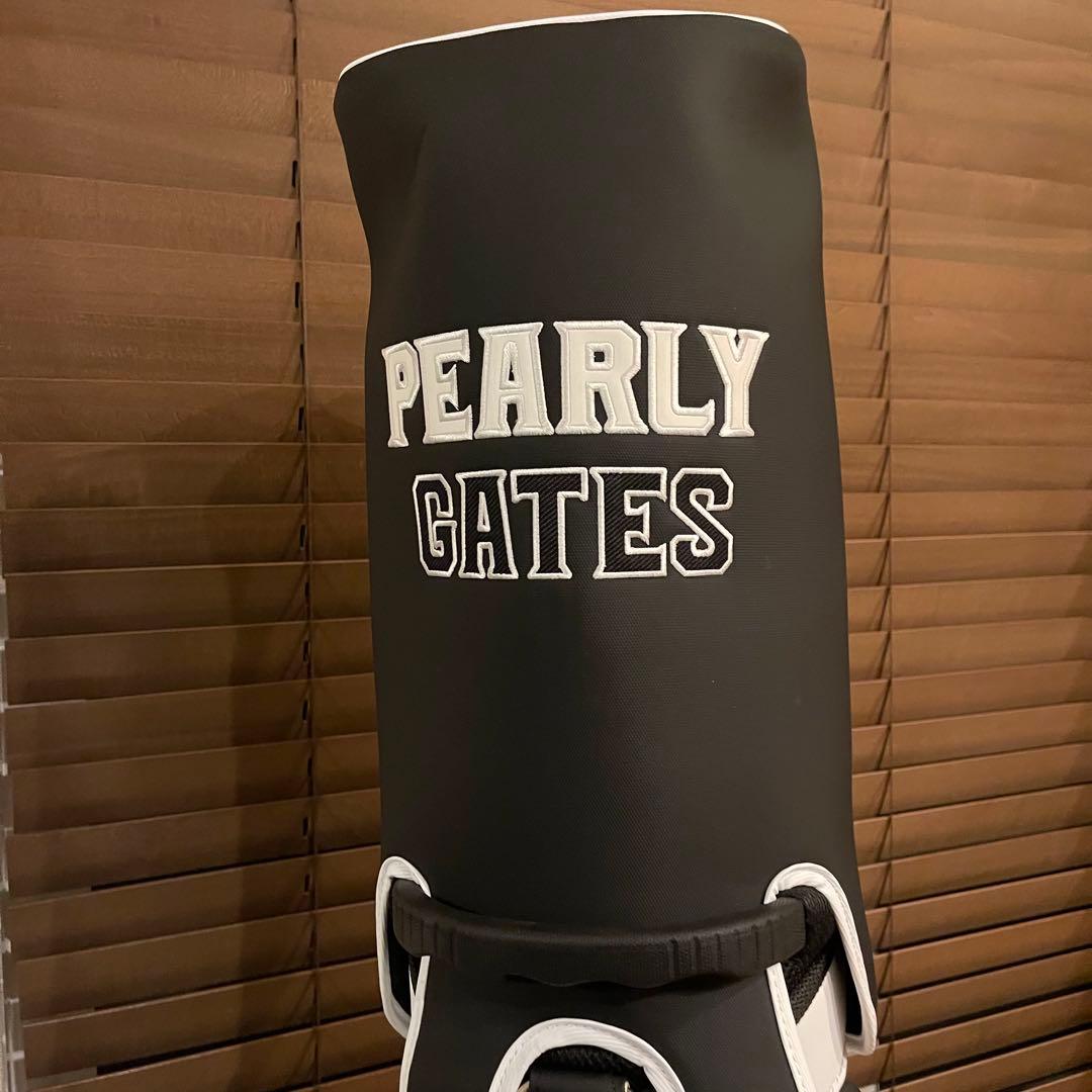 PEARLY GATESパーリーゲイツ キャディバッグ ゴルフバッグ PG89黒