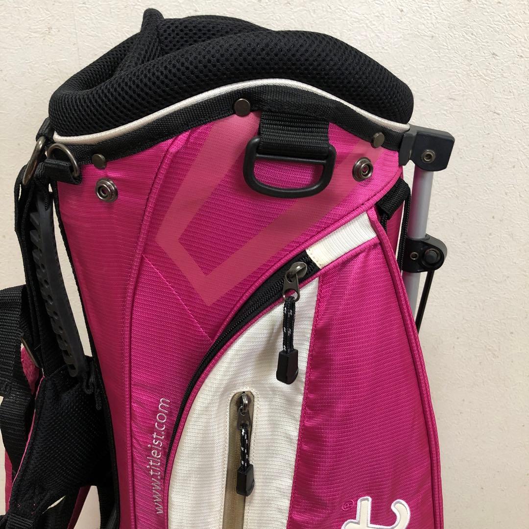 K❗️美品❗️キャディバッグ　レディース　スタンド式