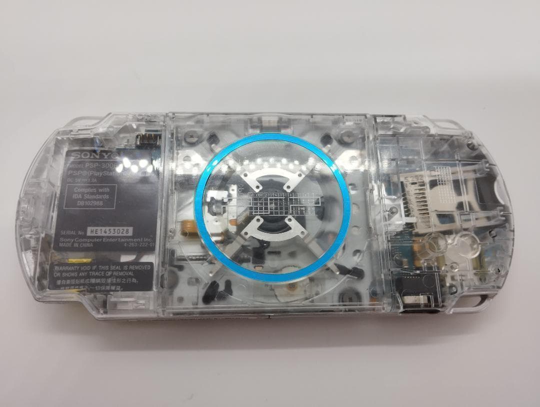 PSP 3000 すぐ遊べるセット【美品・カスタム】スケルトン