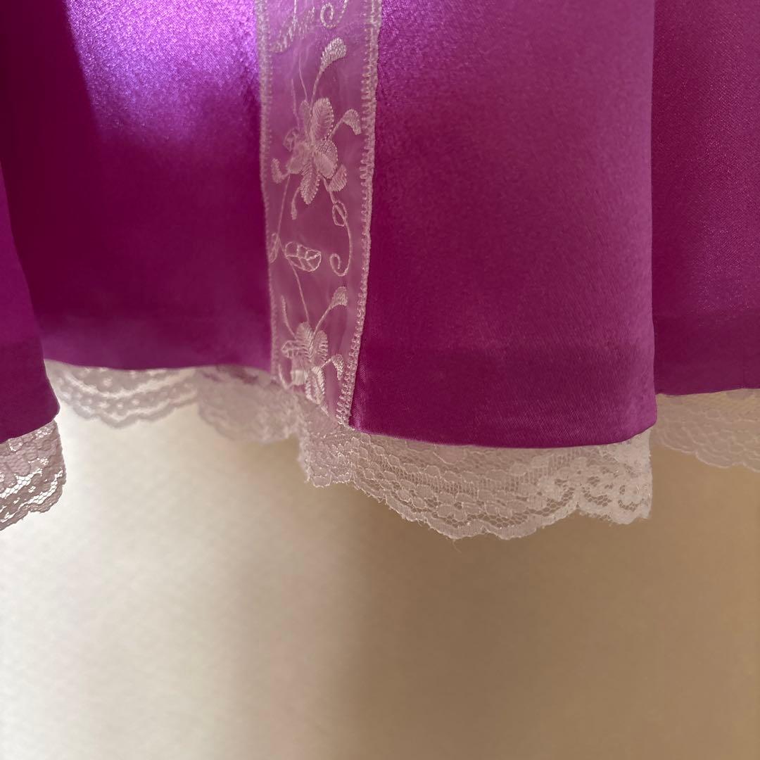 Disneyラプンツェルドレス 紫 140cm