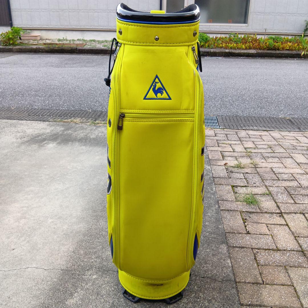 le coq sportif FRANCE 1882 ゴルフバッグ　イエロー