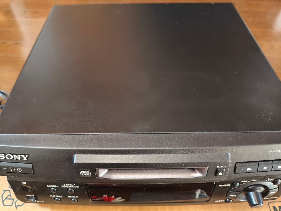【動作確認済】SONY MDS-S40 ミニディスクデッキ　外箱付き