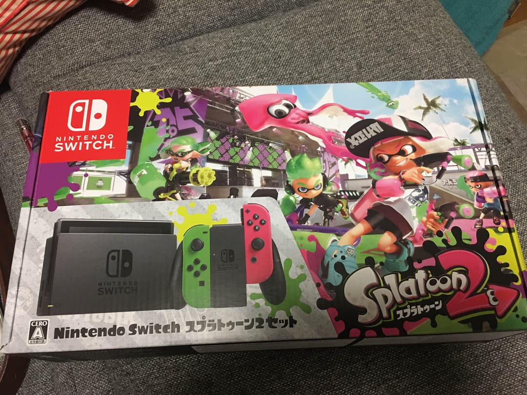 任天堂スイッチスプラトゥーンセット
