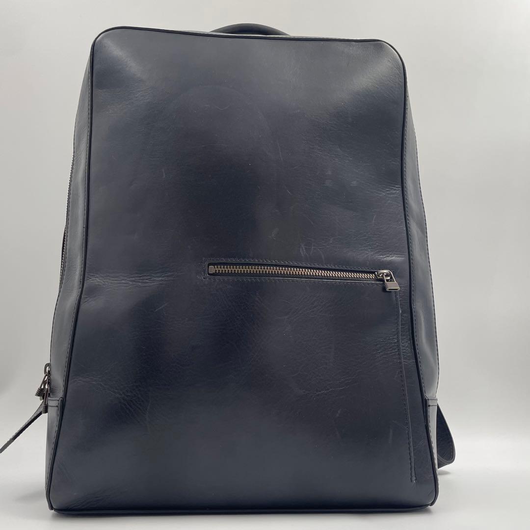 【✨美品】 マザーハウス リュック アンティーク A4 PC収納可 レザー 黒