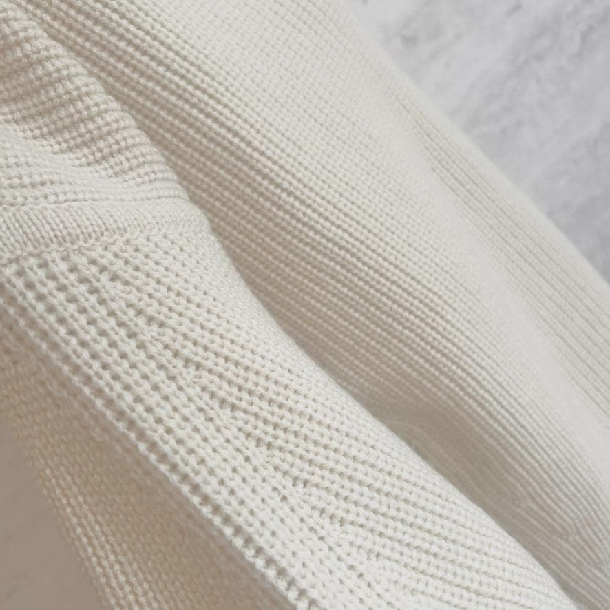 未使用★HERMES★2024★肉厚カシミヤ100★チュニック★ロングニット