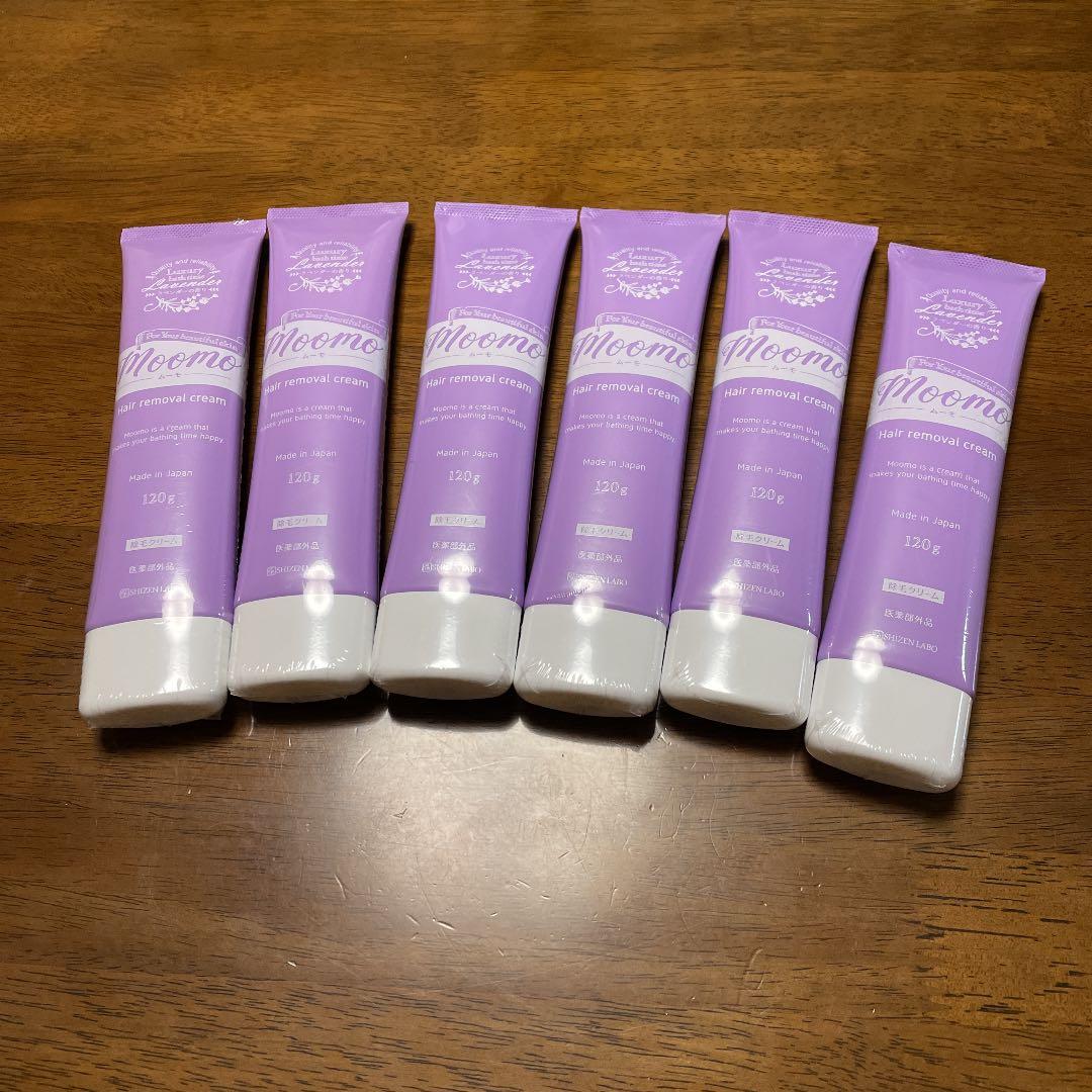 moomo 除毛クリーム 6本セット