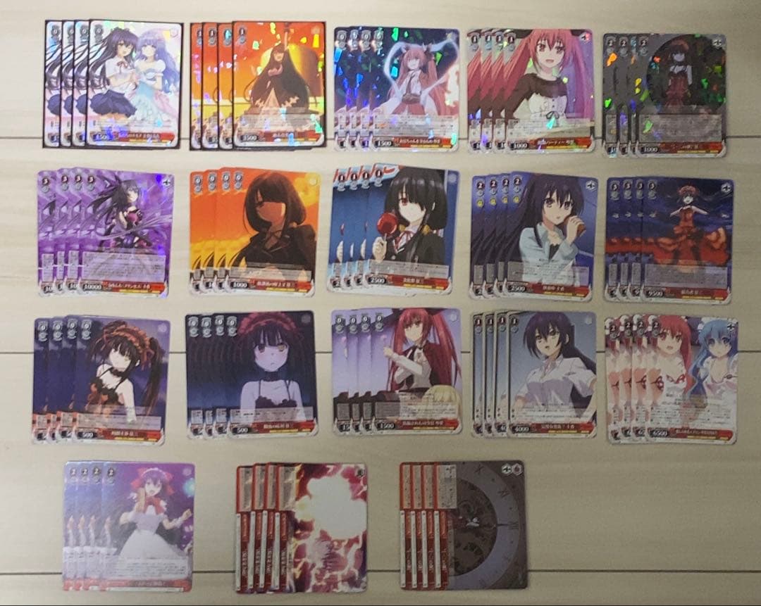 ヴァイスシュヴァルツ デート・ア・ライブVol.2 4コン＋スリーブ