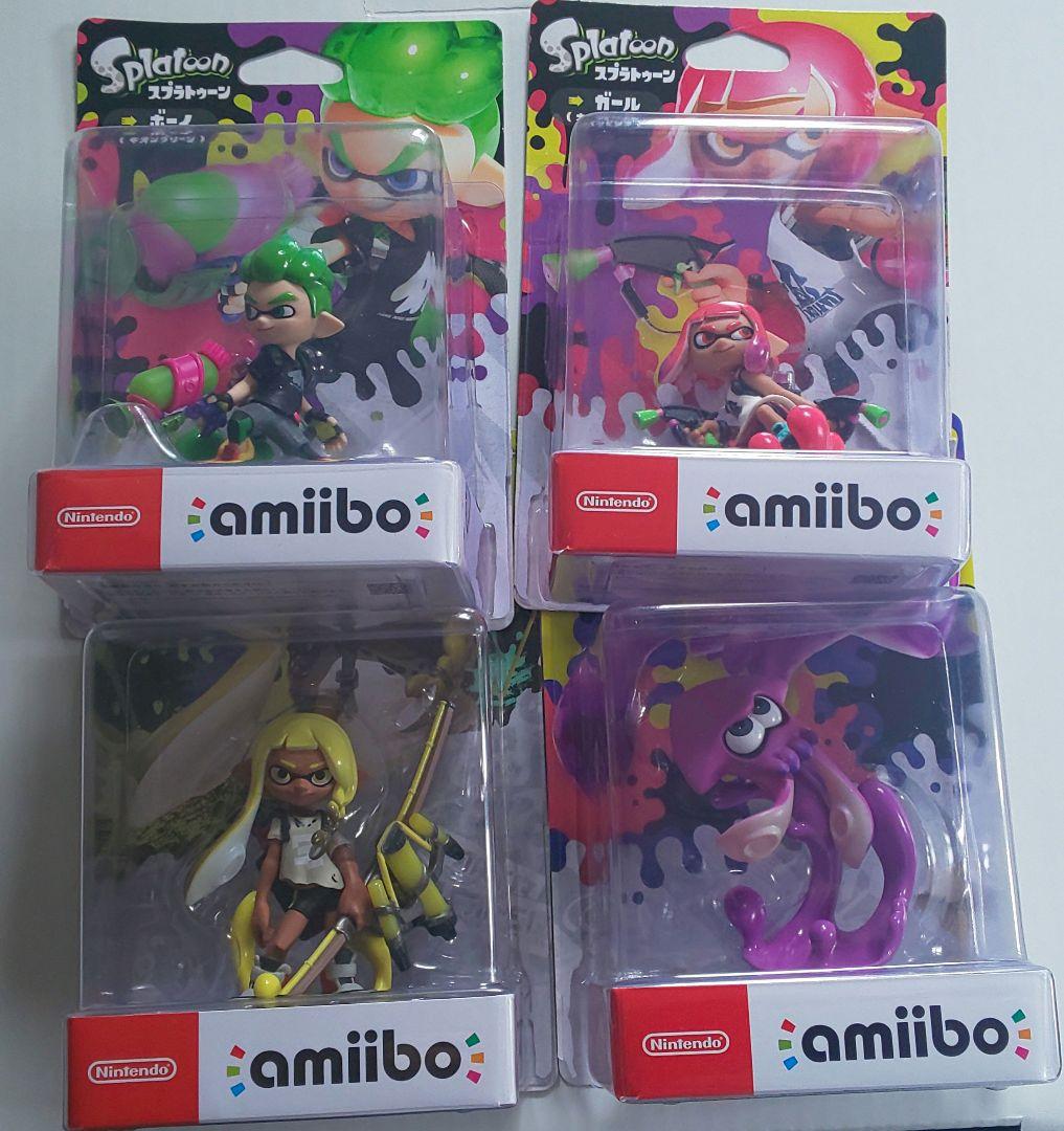 amiibo ボーイ ガール イカ スプラトゥーン Splatoon アミーボ